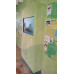 Computer Kiosk For Large TV (SA-01-Box-Green)